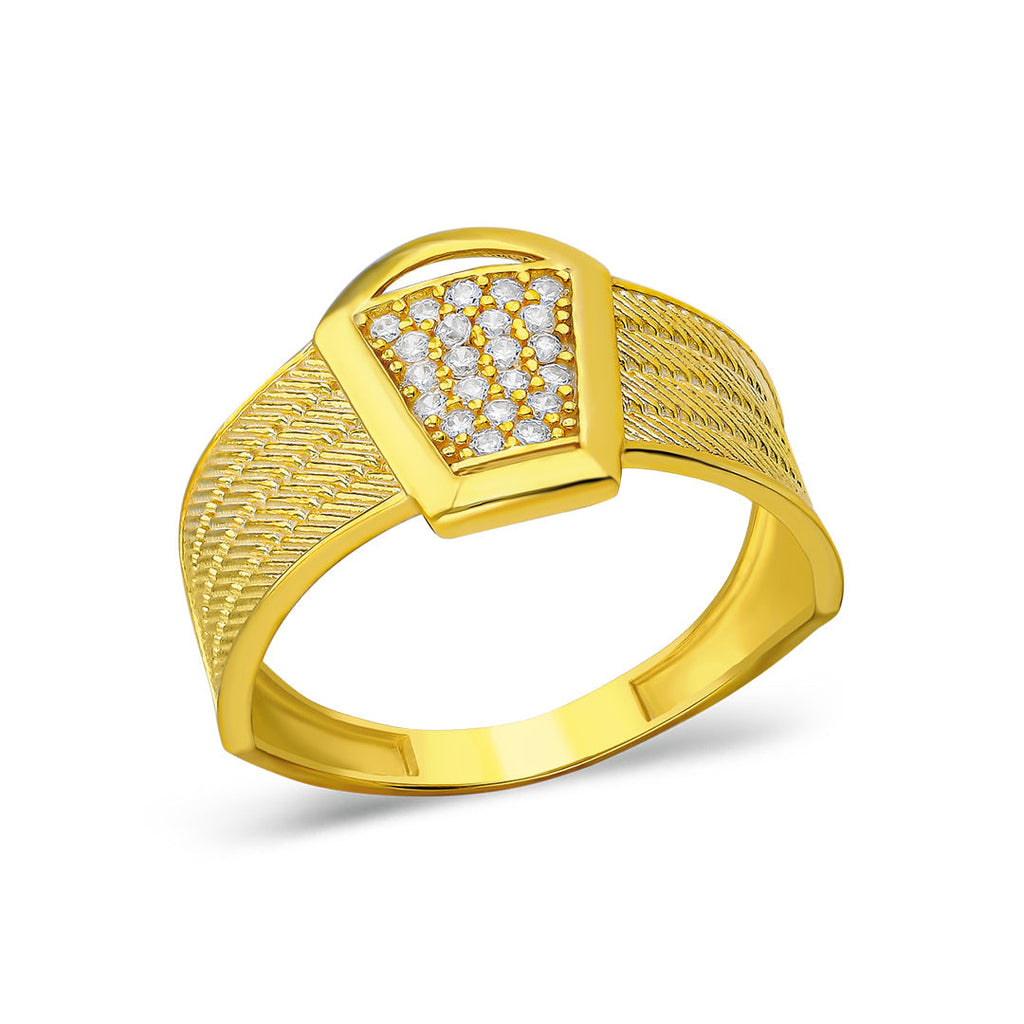 Dört Sıralı Hasır Yüzük - 925 GÜMÜŞ