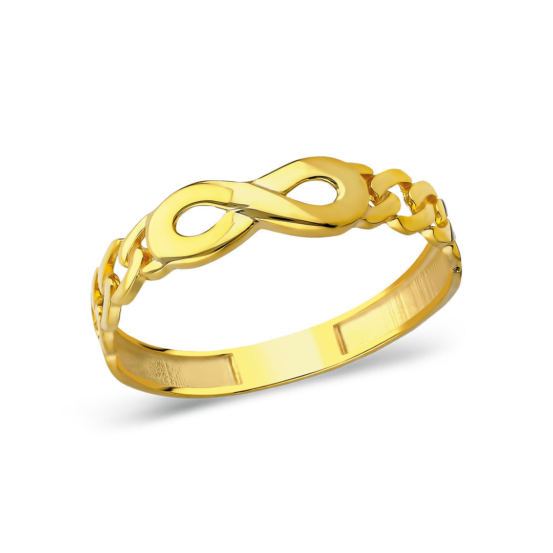 Sonsuz Detaylı Yüzük - 925 GÜMÜŞ