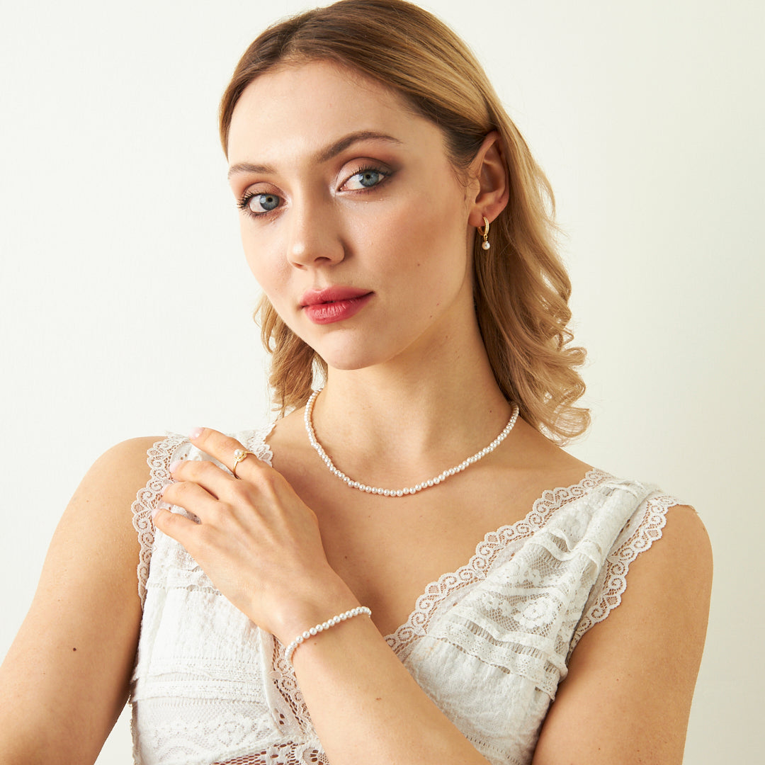 İnci Set - 925 GÜMÜŞ