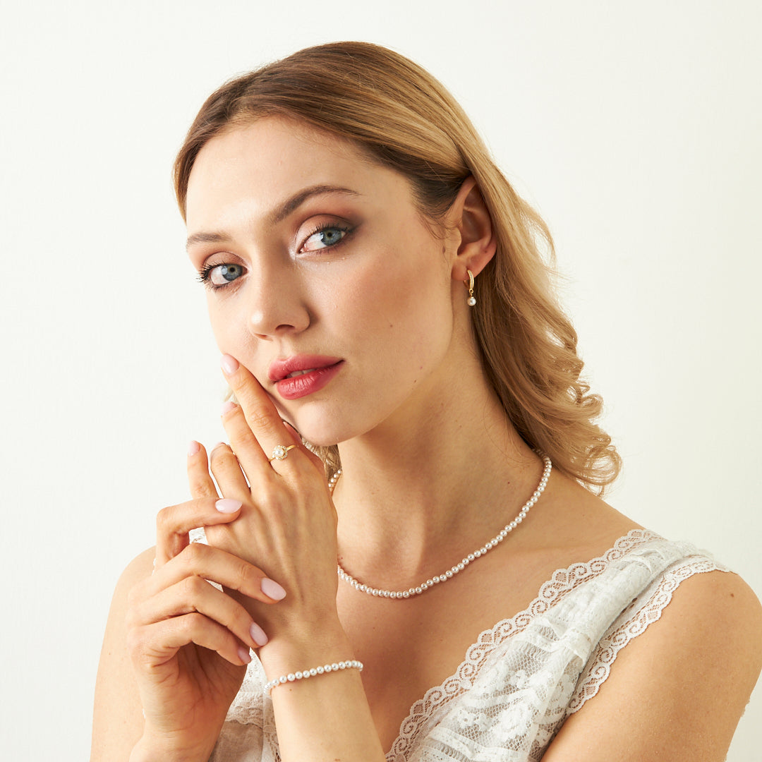 İnci Set - 925 GÜMÜŞ